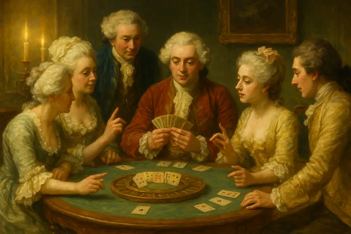 Vingt-et-Un: The Original French Card Game That Became Blackjack, AI-generated image